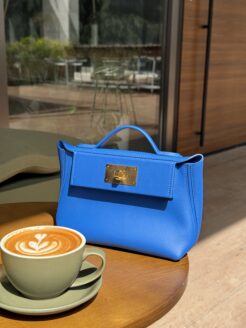 CHENZHIXIAN Original handmade bag with cowhide 20cm