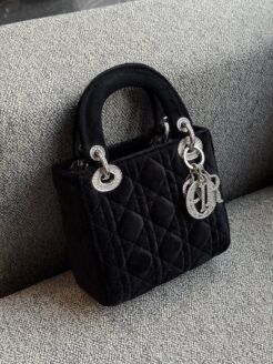 CHENZHIXIAN Original handmade bag with Velvet cloth 17cm